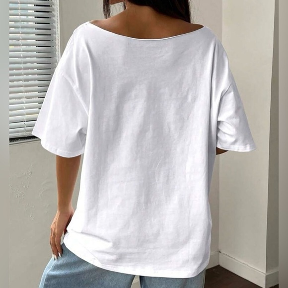 Espresso Martini White Women's Top - Picture 2 of 6